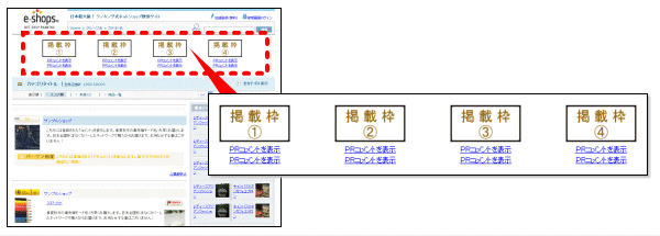 バナー管理画面
